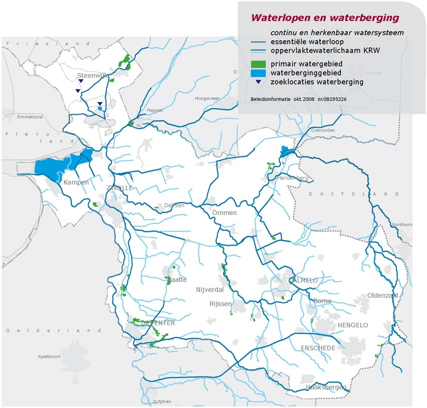 om expliciet aan te geven welke wateraspecten in het geding zijn bij een ruimtelijk plan, wat de gevolgen van het betreffende bestemmingsplan zijn voor het watersysteem en welke maatregelen worden