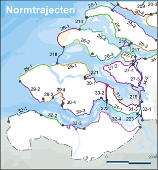 Beheergebied 2.2 Primaire waterkeringen 2.2.1 Inleiding Deze paragraaf bevat twee soorten beschrijvingen van de primaire waterkeringen: Het stelsel van primaire waterkeringen en de type waterkeringen.