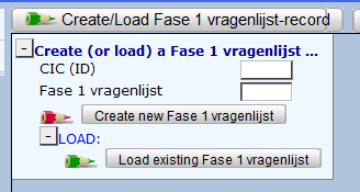 Wilt u weer alle patiënten zien in de default sortering (op volgnummer in de database), dan klikt u op Get all cases (refresh).