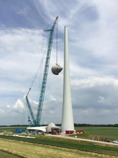 Geotechnisch ontwerp EEM : voorbeeld 5/6 Ontwerp opstelplaatsen windmolens