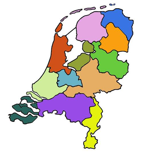 Provincie % v.d. Gemiddelde koeien leeftijd bij Zuid-Holland 6% 2.320 Utrecht 5% 2.302 Noord-Holland 5% 2.235 Groningen 6% 2.197 Friesland 17% 2.190 Overijssel 17% 2.