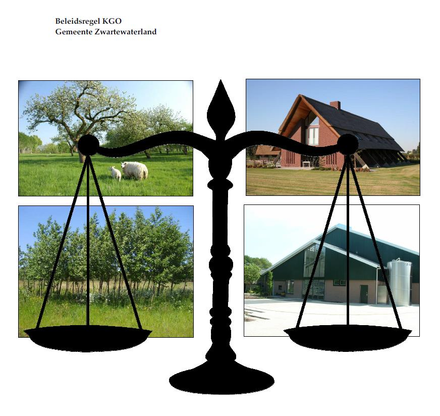 Alternatief: het rekenmodel (voorbeeld Zwartewaterland) De gemeente Zwartewaterland heeft in haar beleidsregel KGO dezelfde overweging gemaakt als die waar de gemeente Steenwijkerland voor staat.