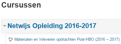 2.1. Hoofdpagina Op de hoofdpagina vindt u: De toegang tot het Forum Netwijs opleiding en de Chatroom De toegang tot de modulematerialen en de inleverpunten van de opdrachten 2.2. Het Forum Het Forum Netwijs opleiding kan gebruikt worden om met andere deelnemers te discussiëren en informatie uit te wisselen.