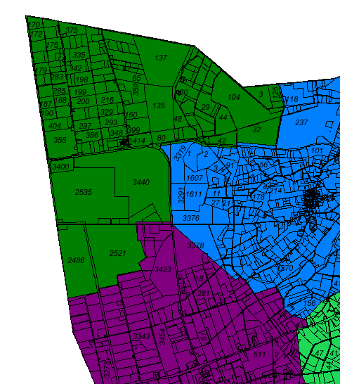 2 Analyse van het gebied 2.1 Inleiding Niet alles kan inhoudelijk gebiedsgericht zijn. Als bovengrens wordt gehanteerd zaken die gemeentebreed geregeld zijn, zoals brandweer, verlichting, huisvuil.