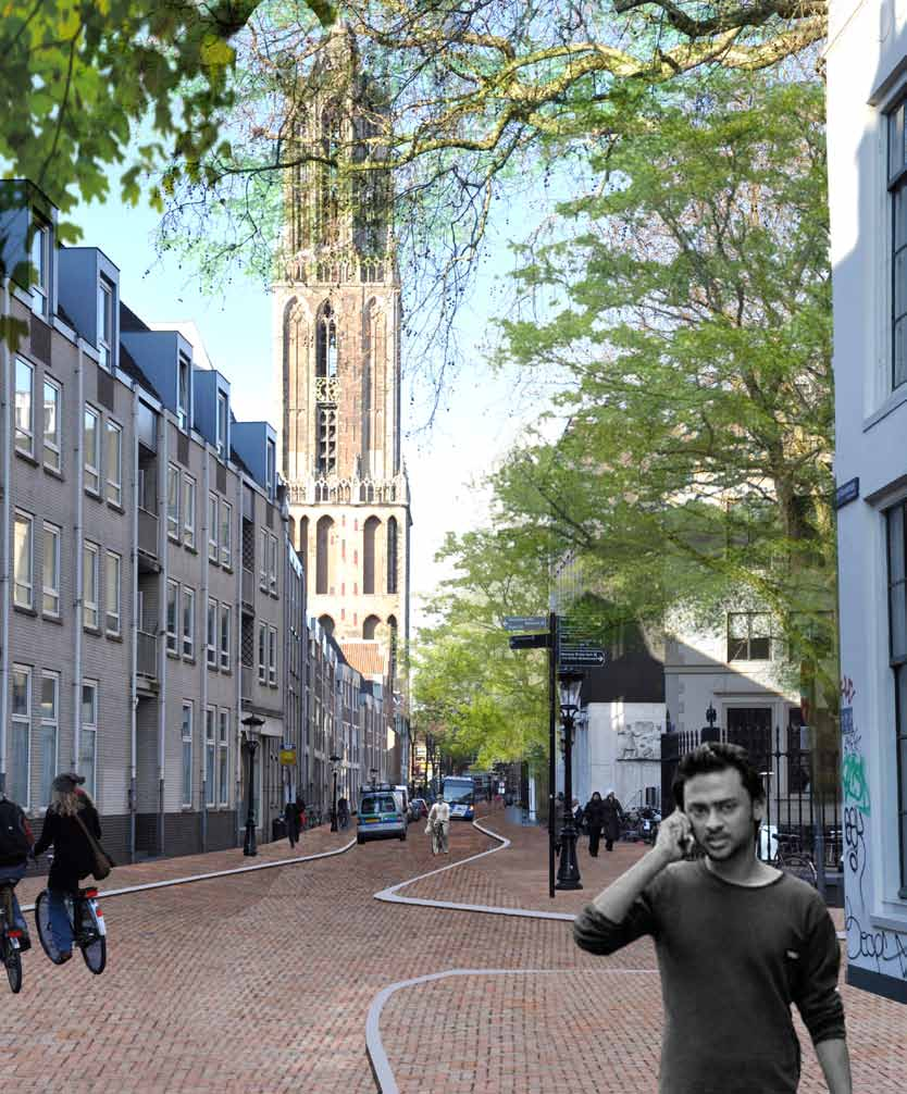 3. Ontwerpstudie compensatie vaste bomen Vaste bomen in lijn 4: Lange Nieuwstraat -