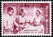 1139/1146 - Onafhankelijkheid van Congo - Naar documenten van Inforcongo. Uitgiftedatum: 30/06/1960 folder Nr. gn/60 vnr. 6?