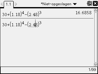 Opgave 5 Bereken in twee decimalen nauwkeurig: a. 118 5 100 c 5 100 b. d 5 1. 171 86 18 18 187 100 187 Opgave 6 Bereken in twee decimalen nauwkeurig: 118,6 a. 8, 5, 6 5,9 + b.