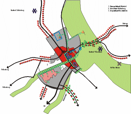 Bebouwde valleirand Kern Lubbeek - Globale ontwikkelingsvisie Hoofddorp en uitgewaaierde bebouwing op de overgang tussen valleirand en landbouwgebied