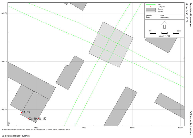 Bijlage 5: 2D Plot rekenmodel