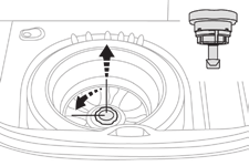 Praktische informatie Wiel met wieldop Monteren: plaats de wieldop, begin bij de ventielopening en druk de wieldop rondom met de hand vast.