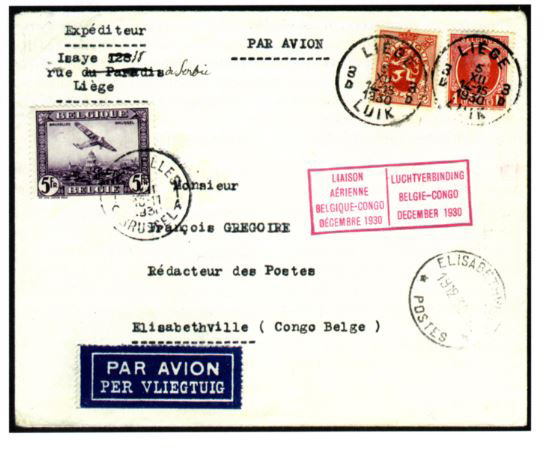 De historische vlucht Vanderlinden-Fabry In de nacht van 19mei 1 927 vertrok een jonge piloot Charles A. Lindbergh genaamd, voor een solovlucht van New York naar Parijs.