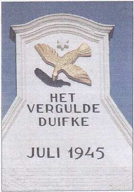 Afb. 10: Terug naar 's-hertogenbosch: bij de bevrijding van de stad in oktober 1944 werd het pand Markt 59 geheel verwoest. Vanaf 1908 was de herenconfectiezaak van A.F. Jansen er gevestigd.