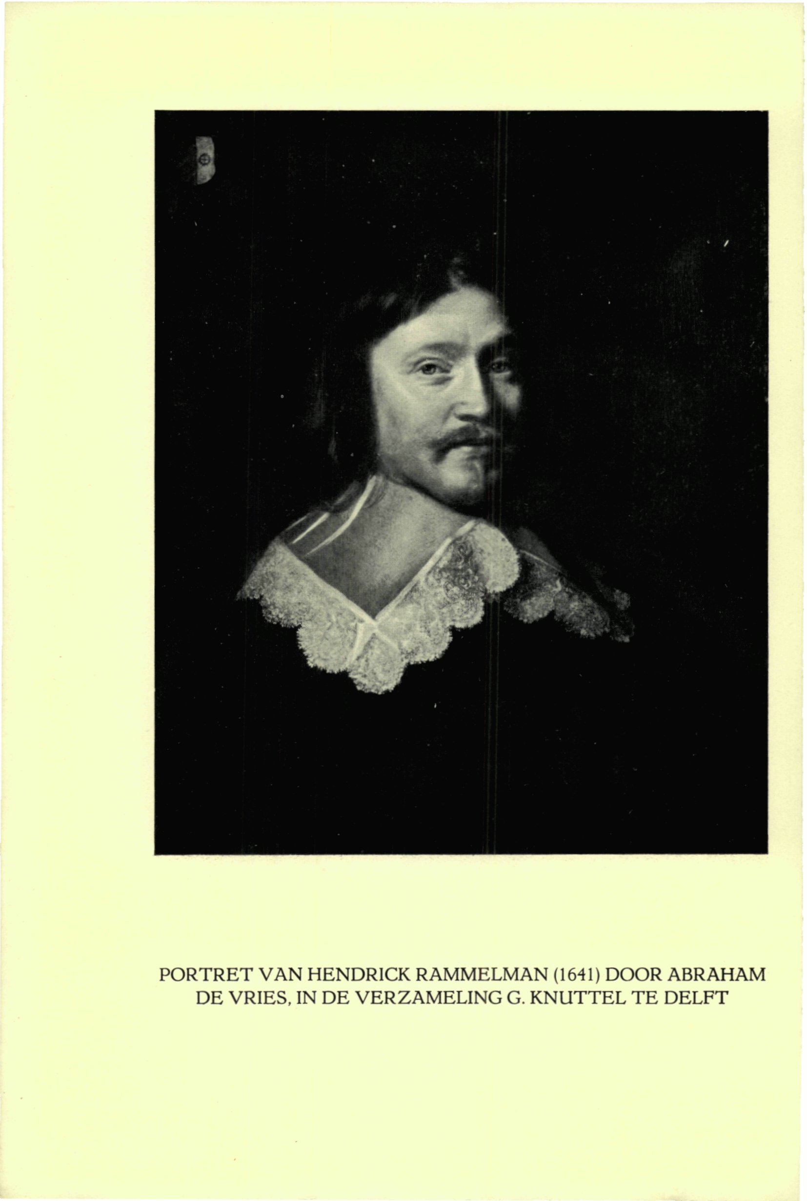 PORTRET VAN HENDRICK RAMMELMAN (1641) DOOR