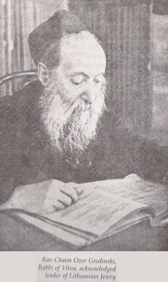 Links: De Gaon van Vilna, Rabbi Eliyahu ben Shlomo(1720-1797). De meest bekende Rabbi van het Europese Jodendom in de laatste 200 jaar.