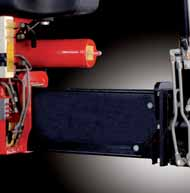 OPTIONAL GB A) Supplementary functions for the use of hydraulic accessories on the crane and the hydraulic extensions, protected by an exclusive Fassi system consisting of metal trays paired with