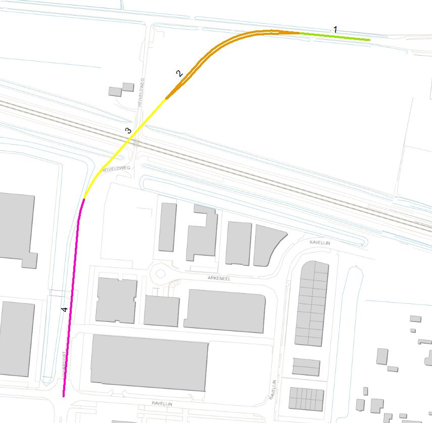 De Voorpoorttunnel betreft een onderdoorgang voor alleen autoverkeer.