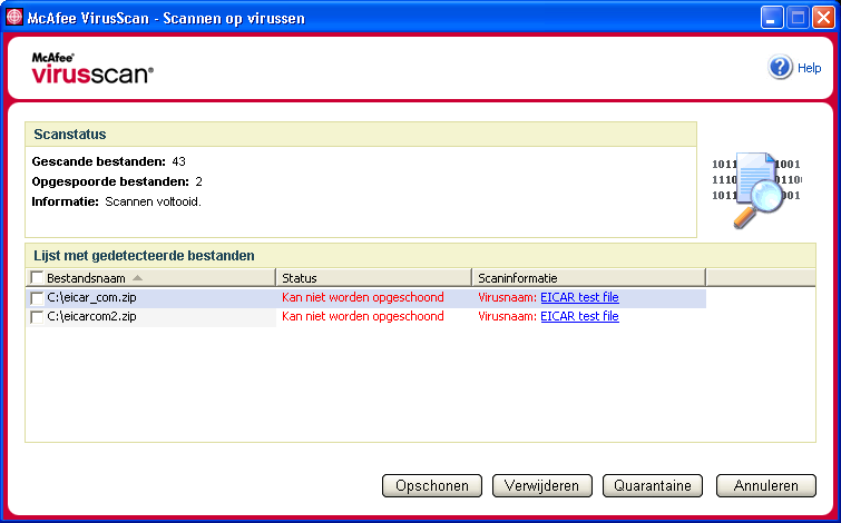 Uw computer handmatig scannen Met deze scanmethode wordt ook gezocht naar bestandseigenschappen waarmee kan worden uitgesloten dat een bestand een virus bevat.