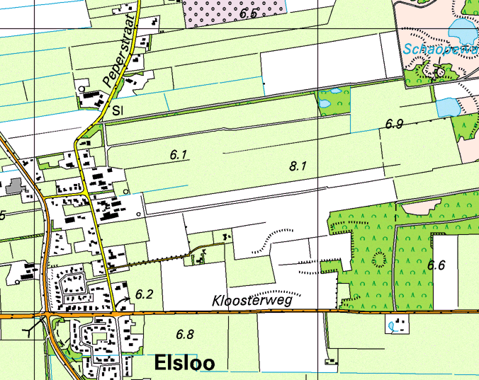 1 I n l e i d i n g De gemeente Ooststellingwerf is voornemens om nieuwbouw te realiseren op een perceel tussen de Kloosterweg en de Hoofdweg te Elsloo, gemeente Ooststellingwerf.
