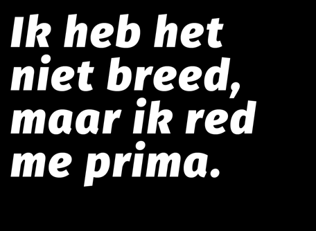 Superpositivo helpt anderen Marjan Wierenga (49) was ondernemer, klom uit een diep dal en helpt nu andere mensen weer grip op hun leven te krijgen.