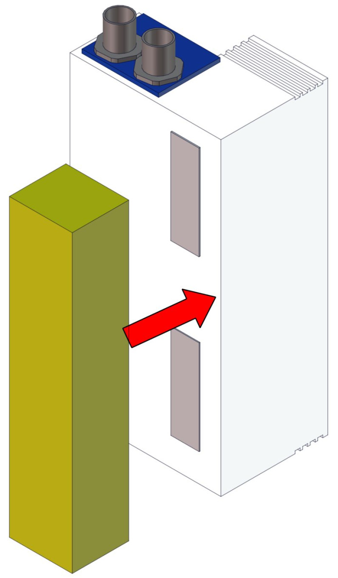 3 Installatie 3.8 K4 bediening Kies voor installatie van de inbouwdoos voor de K4 bediening (pos. 1) in een holle wand de achterste 2 draadgaten voor de buisinvoeren (pos. 7).