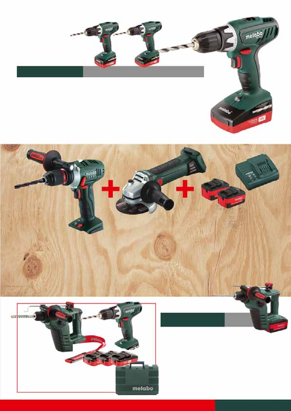 boren en schroeven met accu BS 14,4 Li BS 18 Li 1,5 Ah BS 18 Li 3,0 Ah Art. nr.