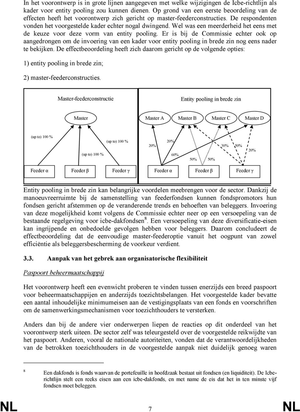 Wel was een meerderheid het eens met de keuze voor deze vorm van entity pooling.