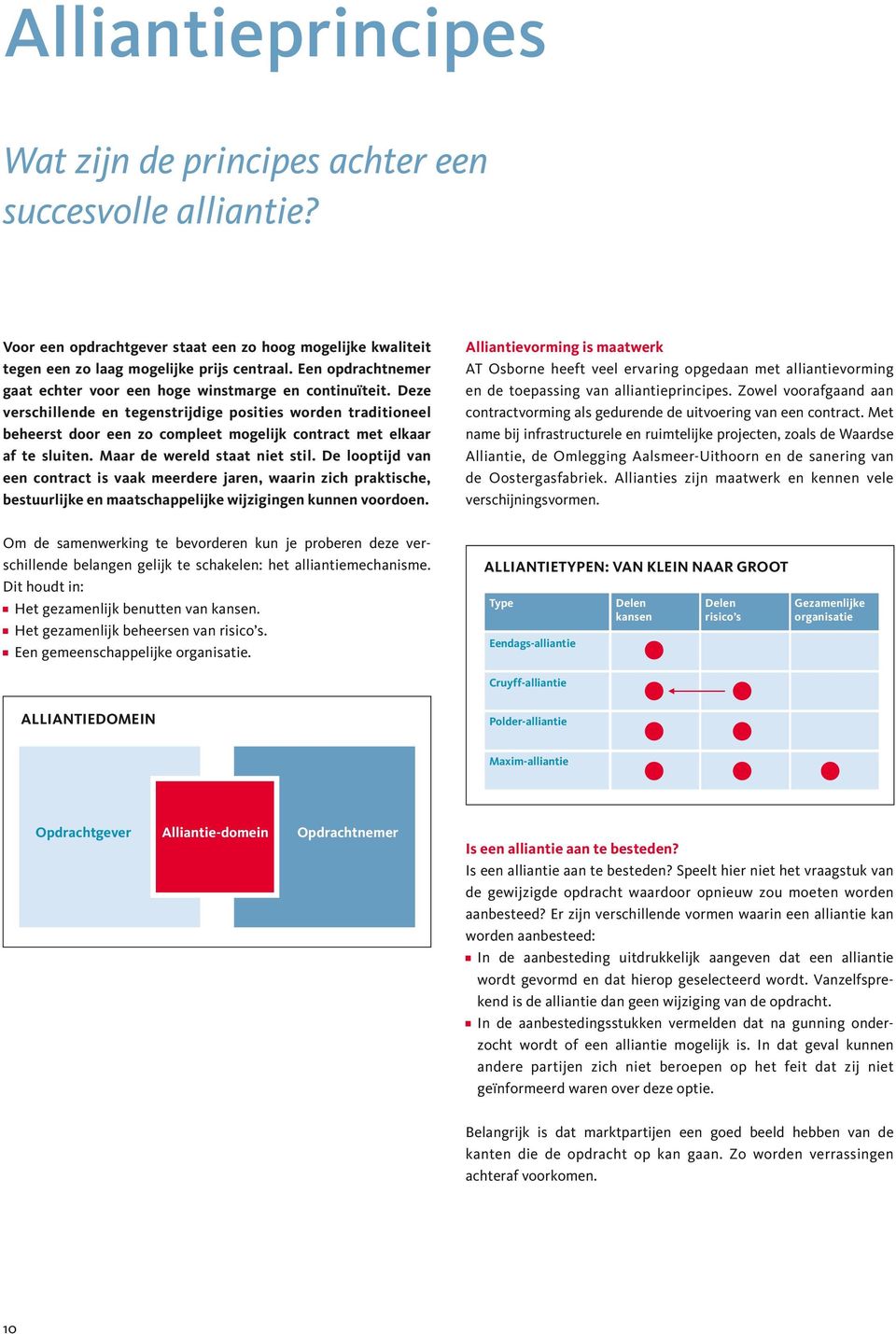 Deze verschillende en tegenstrijdige posities worden traditioneel beheerst door een zo compleet mogelijk contract met elkaar af te sluiten. Maar de wereld staat niet stil.