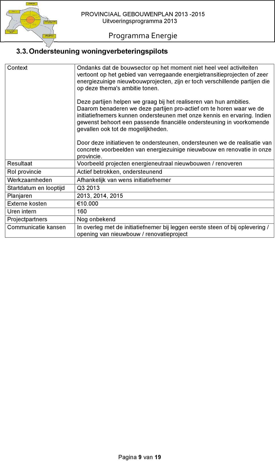 Daarom benaderen we deze partijen pro-actief om te horen waar we de initiatiefnemers kunnen ondersteunen met onze kennis en ervaring.