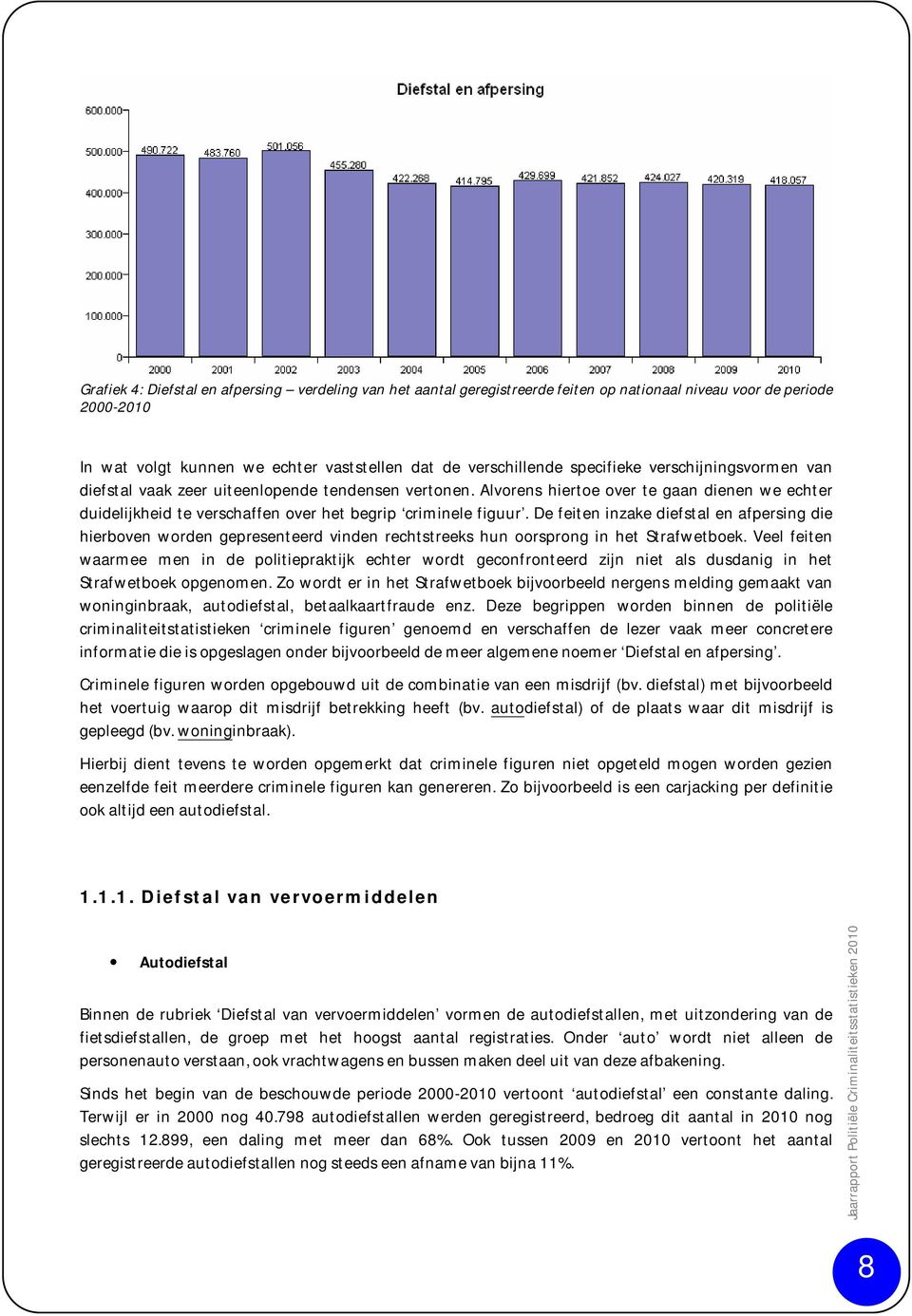 De feiten inzake diefstal en afpersing die hierboven worden gepresenteerd vinden rechtstreeks hun oorsprong in het Strafwetboek.