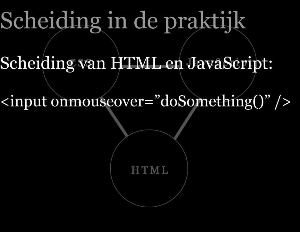 HTML en JavaScript: