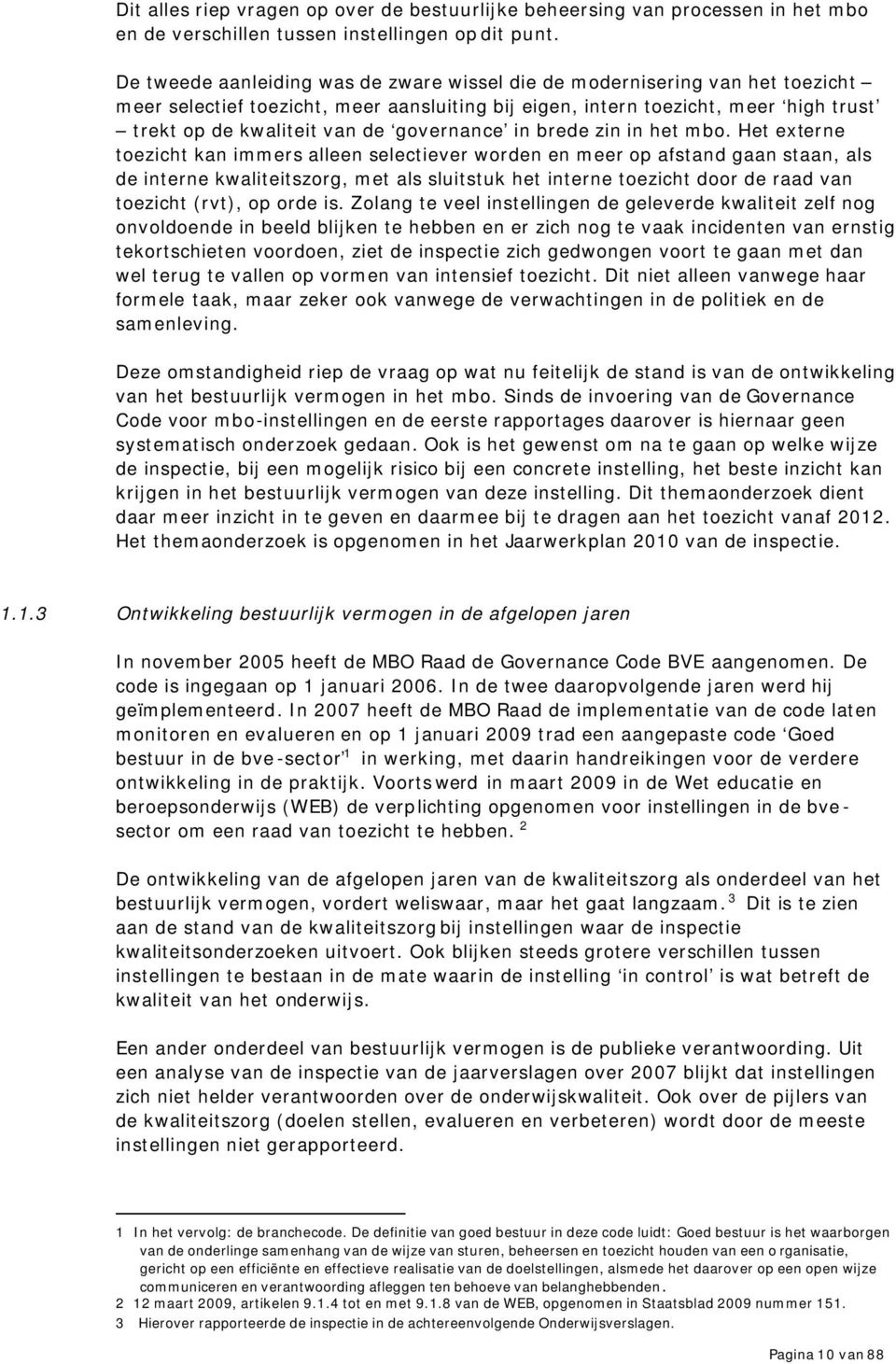 governance in brede zin in het mbo.