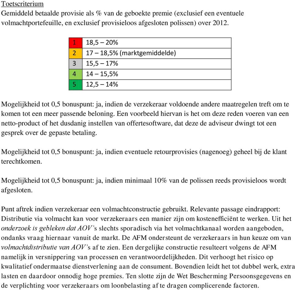 beloning. Een voorbeeld hiervan is het om deze reden voeren van een netto-product of het dusdanig instellen van offertesoftware, dat deze de adviseur dwingt tot een gesprek over de gepaste betaling.