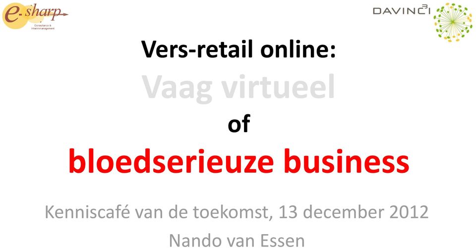 business Kenniscafé van de