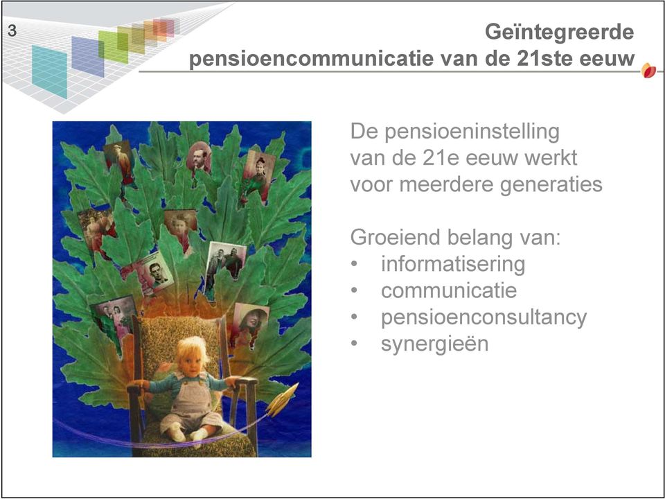 Groeiend belang van: informatisering