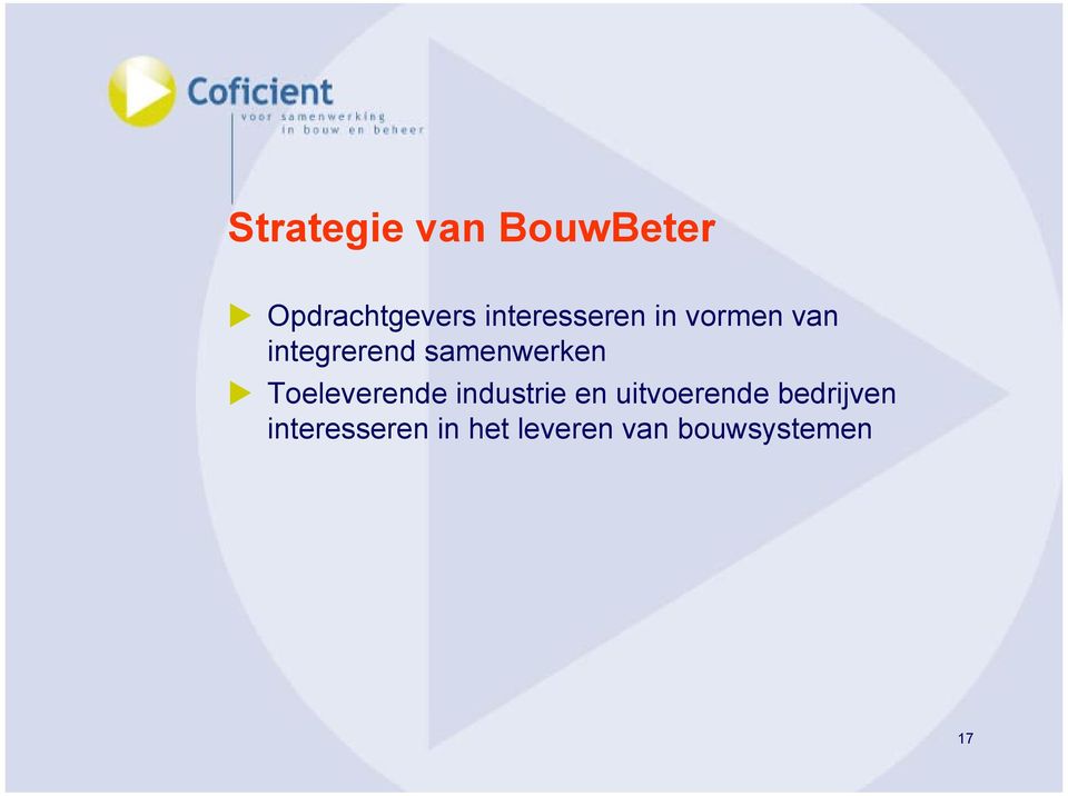 samenwerken Toeleverende industrie en