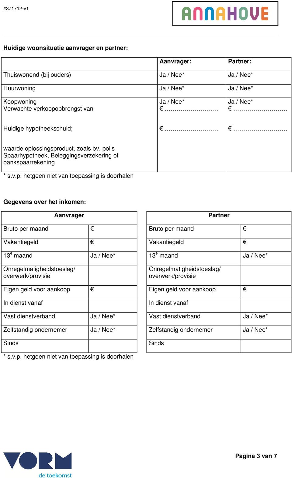 theekschuld; waarde opl