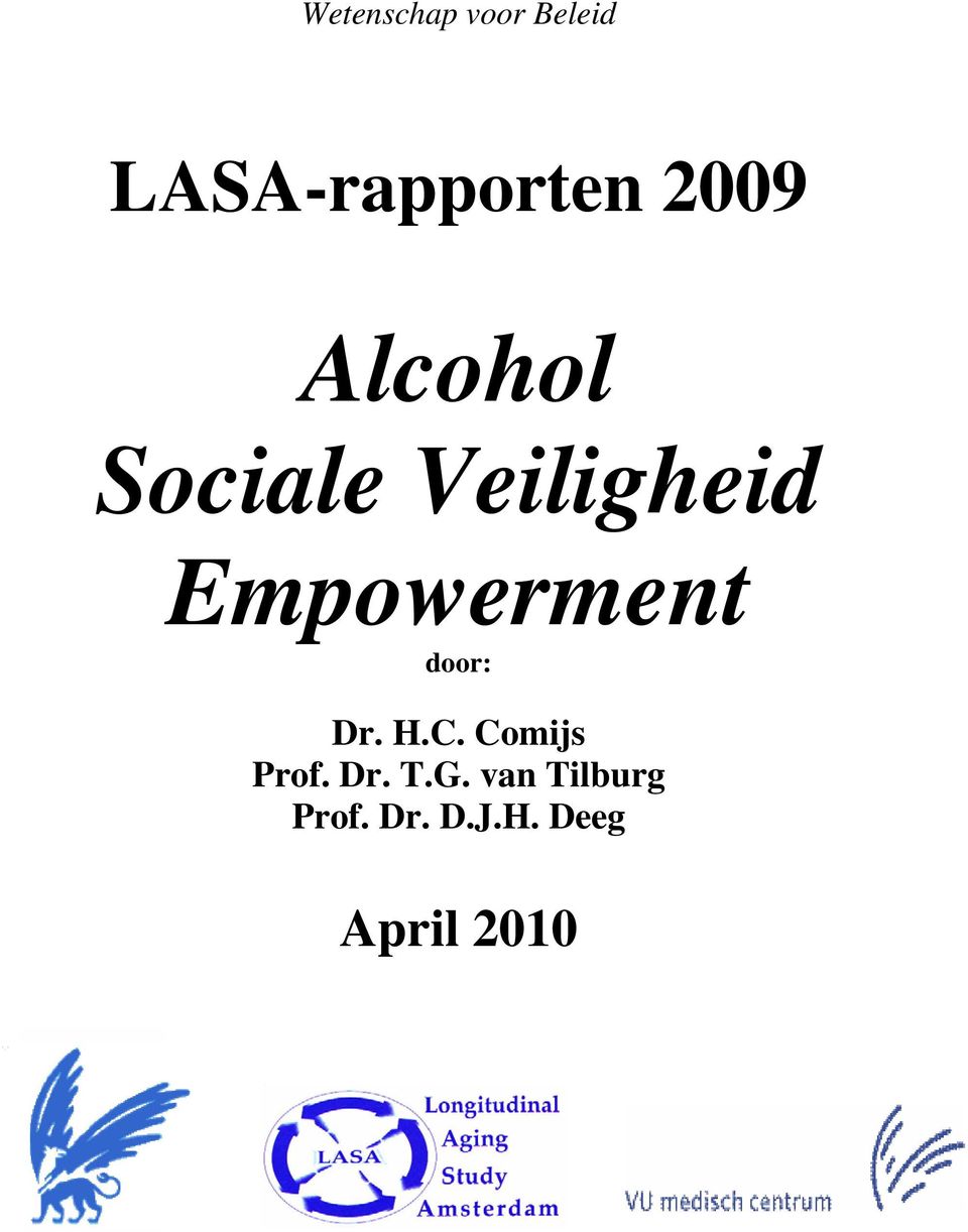 Empowerment door: Dr. H.C. Comijs Prof.