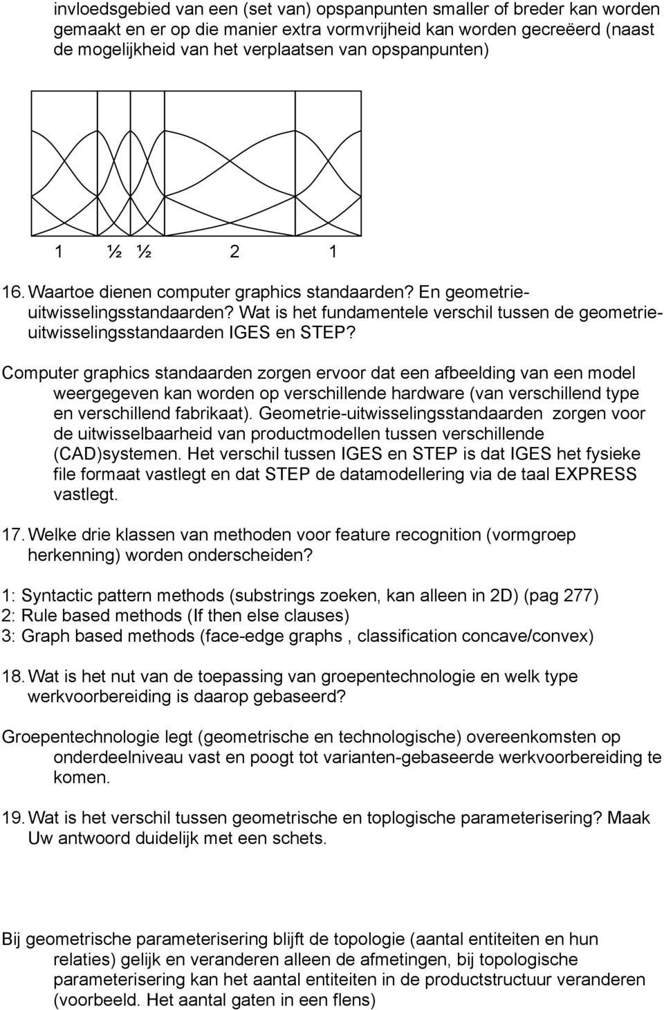 Wat is het fundamentele verschil tussen de geometrieuitwisselingsstandaarden IGES en STEP?