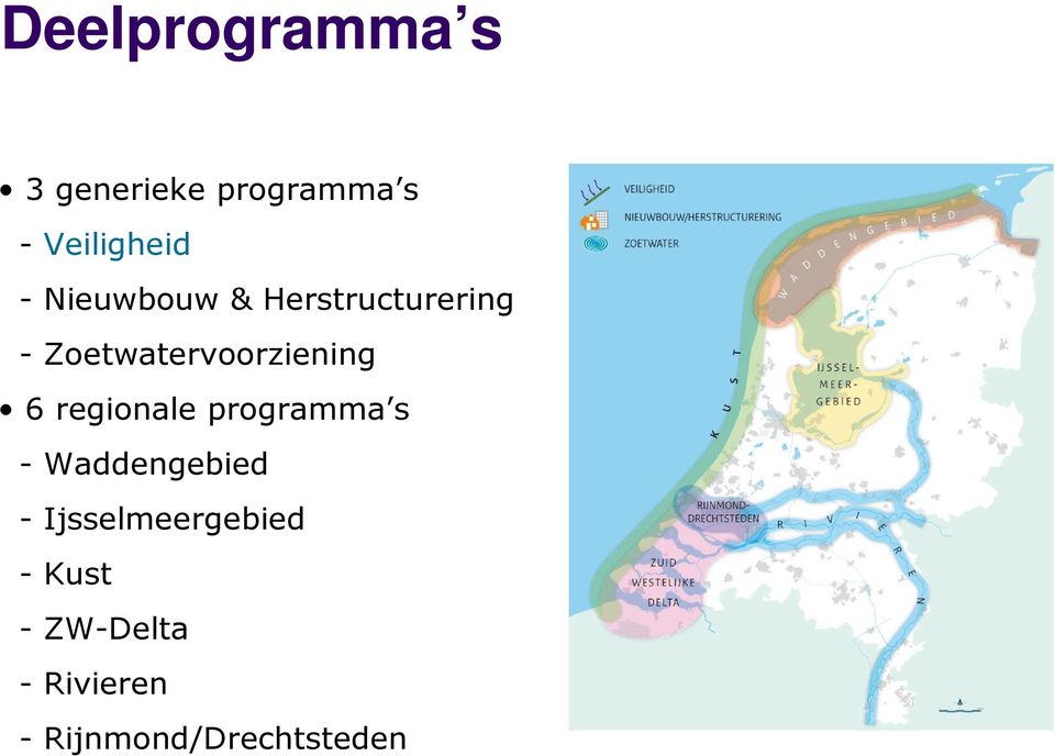 regionale programma s - Waddengebied -