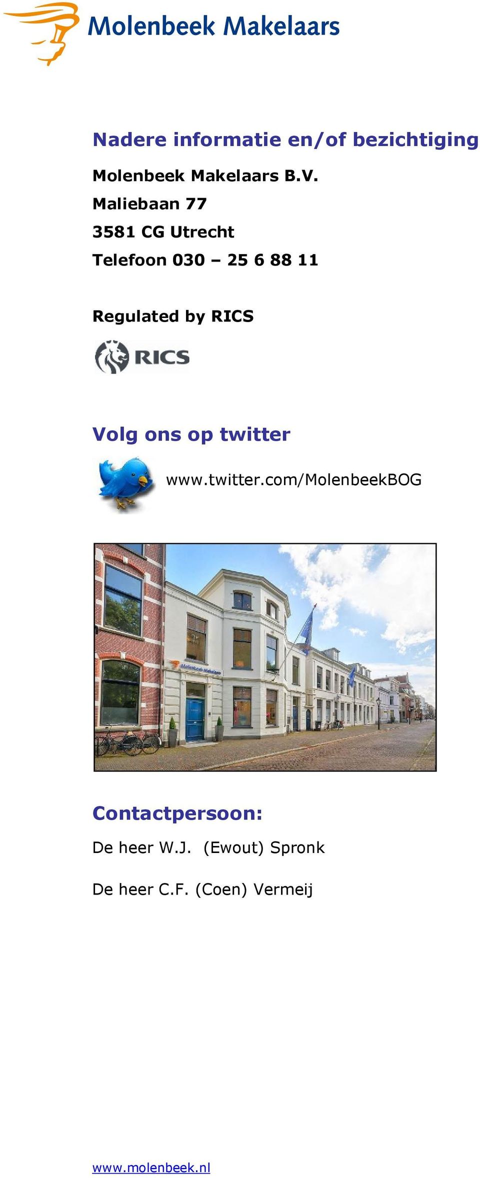 by RICS Volg ons op twitter 