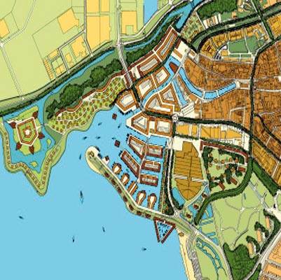 45 Bijlage 3: Voorbeeld marktselectie: Bergse Haven Figuur 5: Masterplan Achtergronden Het project de Bergse Haven bevindt zich in de gemeente Bergen op Zoom en omvat de transformatie van een