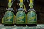 Bieren Le Semeur Amberbier met hoge gisting op fles, zonder toevoeging van kunstmatige aroma s. Bier met een evoluerende smaak. 6.2 % vol. Te koop bij het Maison du Tourisme.