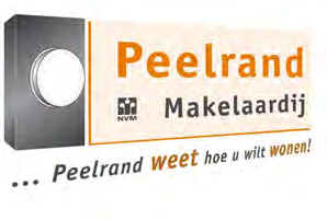 AANTEKENINGEN Peelrand Makelaardij is een dynamisch makelaarskantoor met ruim 15 jaar ervaring, gevestigd in hartje Venray.