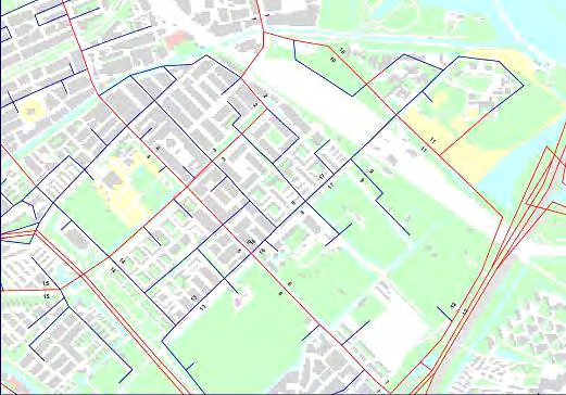 Bijlage 6 Milieu-tabellen Ten behoeve van eventuele vervolgberekeningen naar de effecten voor luchtkwaliteit en geluid worden achtereenvolgens de milieu-tabellen gegeven voor de situaties 2011,