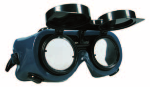Las-/snijbril Multi Safe Lasbril Multi Safe voor autogeen lassen voorzien van directe ventilatie, met spectralite spatruitjes ø50 mm en lasglazen kleur 5, ø 50 mm.