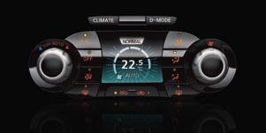Getoond in D-modus Interface Mooie cijfers. Kijk op de display van Nissan Dynamic Control System om te zien of u ook van die mooie cijfers kunt scoren.