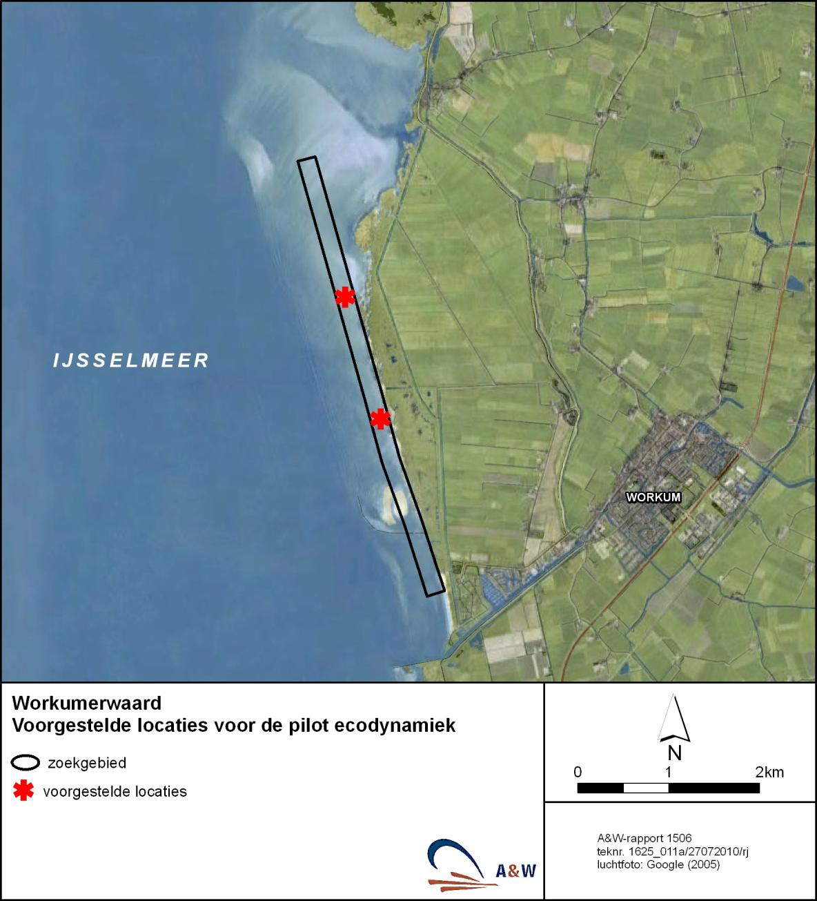 A&W rapport 1506.Voortoets ecodynamische kustontwikkeling Friese IJsselmeer.