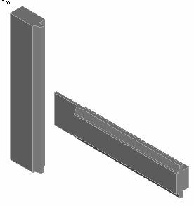 Let hier vooral op het constructievlak om evenwijdige te trekken. Denk er bij het vlak voor het maken van de pen aan de vorm en afmeting. (al dan niet mindering toepassen.