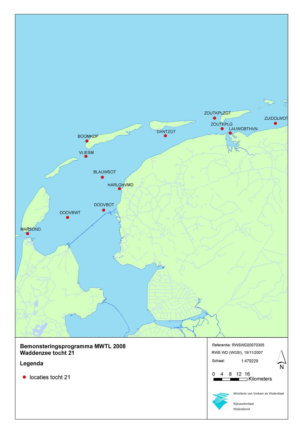 MWTL MEETPLAN ZOUT 2008 WADDENZEE TOCHT 21