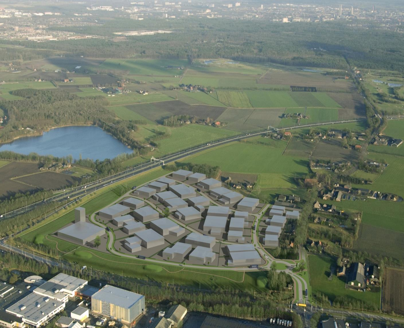 Midden Brabant Poort Gilze & Rijen Dit vooruitstrevende bedrijventerrein wordt gerealiseerd aan de rand van de A58 tussen Tilburg en Breda.